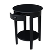 International Concepts Phillips Accent Table with Drawer