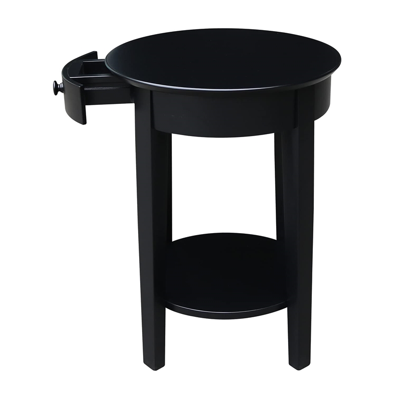 International Concepts Phillips Accent Table with Drawer