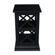 International Concepts Hampton Accent Table with Shelves