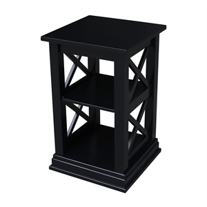 International Concepts Hampton Accent Table with Shelves