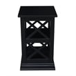 International Concepts Hampton Accent Table with Shelves
