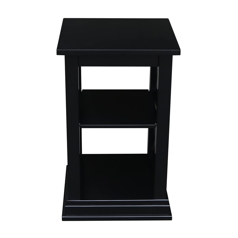 International Concepts Hampton Accent Table with Shelves