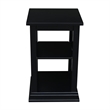 International Concepts Hampton Accent Table with Shelves