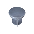 International Concepts Cambria Wood Round End Table in heather Gray