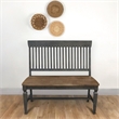 International Concepts Solid Wood Vista Slatback Bench