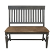 International Concepts Solid Wood Vista Slatback Bench
