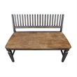 International Concepts Solid Wood Vista Slatback Bench