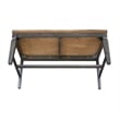 International Concepts Solid Wood Vista Slatback Bench