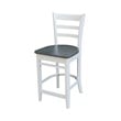International Concepts Solid Wood White 36