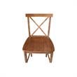 Solid Wood X-Back Counter Height Stool - 24