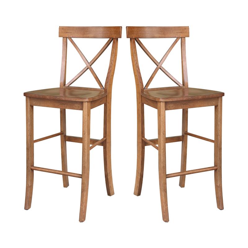 X back bar deals stool