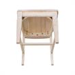 Set of Two Solid Parawood Slat Back Chairs Ready to Finish