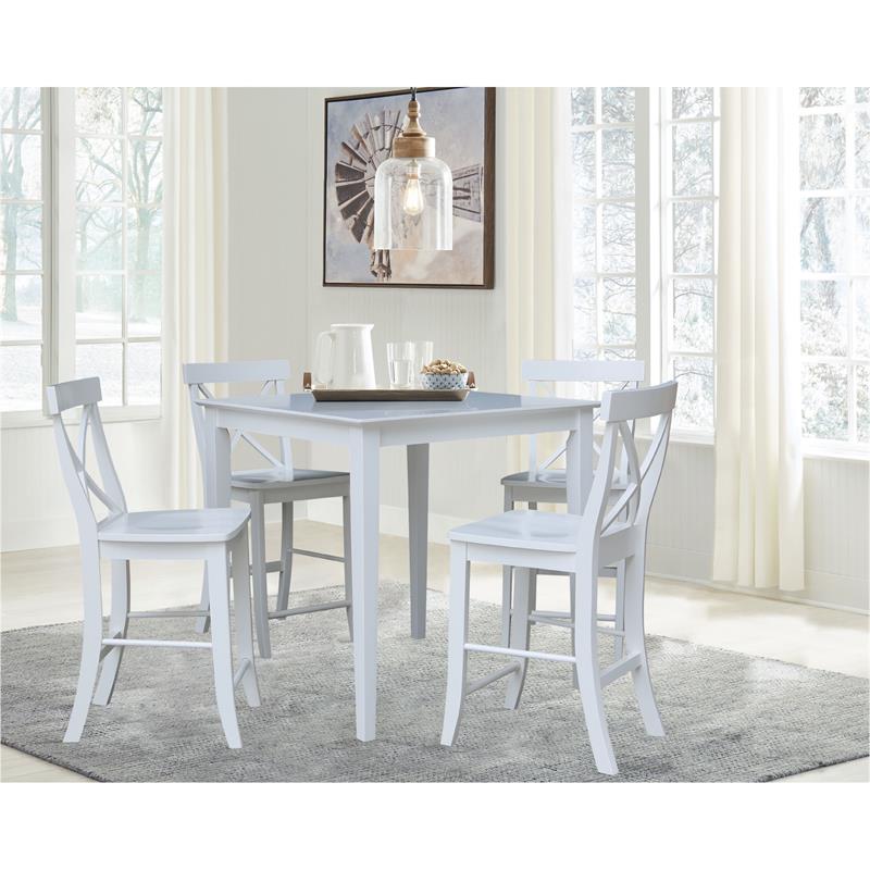 36 square dining online table set