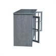 Entertainment/TV Stand with Open Shelves and 2 Doors in Gray - 48