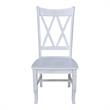 International Concepts Double XX Back Unfinished Wood Chair