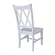International Concepts Double XX Back Unfinished Wood Chair