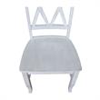 International Concepts Double XX Back Unfinished Wood Chair