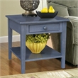 International Concepts Spencer Gray Wood End Table