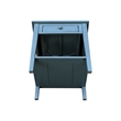 International Concepts Spencer Blue Wood End Table