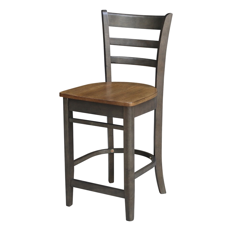 Traditional With Back Counter Height (24 27) Bar Stools