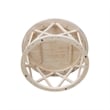 International Concepts Round Ceylon Solid Wood Coffee Table Unfinished