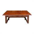 International Concepts Serendipity Espresso Wood Desk with 2 Drawers