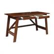 International Concepts Serendipity Espresso Wood Desk with 2 Drawers