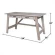International Concepts Serendipity Wood Desk with 2 Drawers