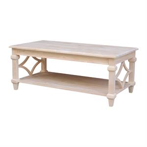 josephine solid wood coffee table