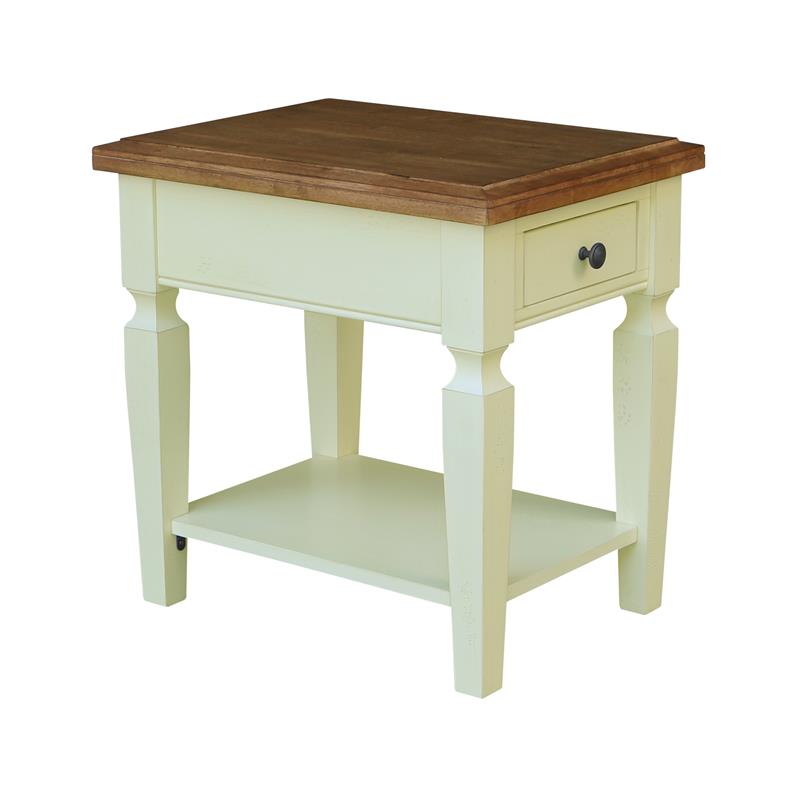 International Concepts Vista Solid Wood End Table