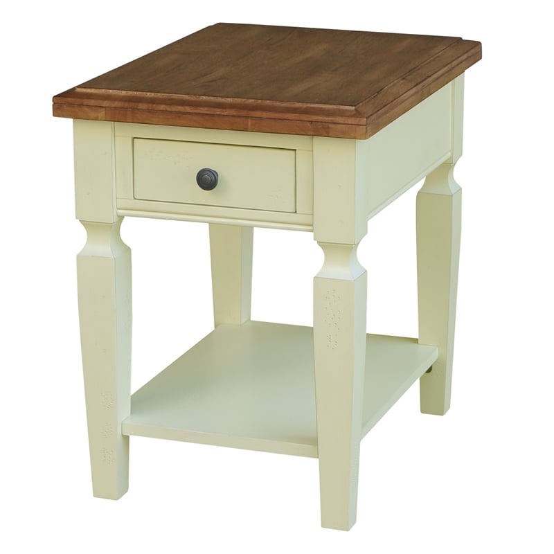 International Concepts Vista Solid Wood End Table