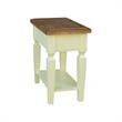 International Concepts Vista Solid Wood Side Table