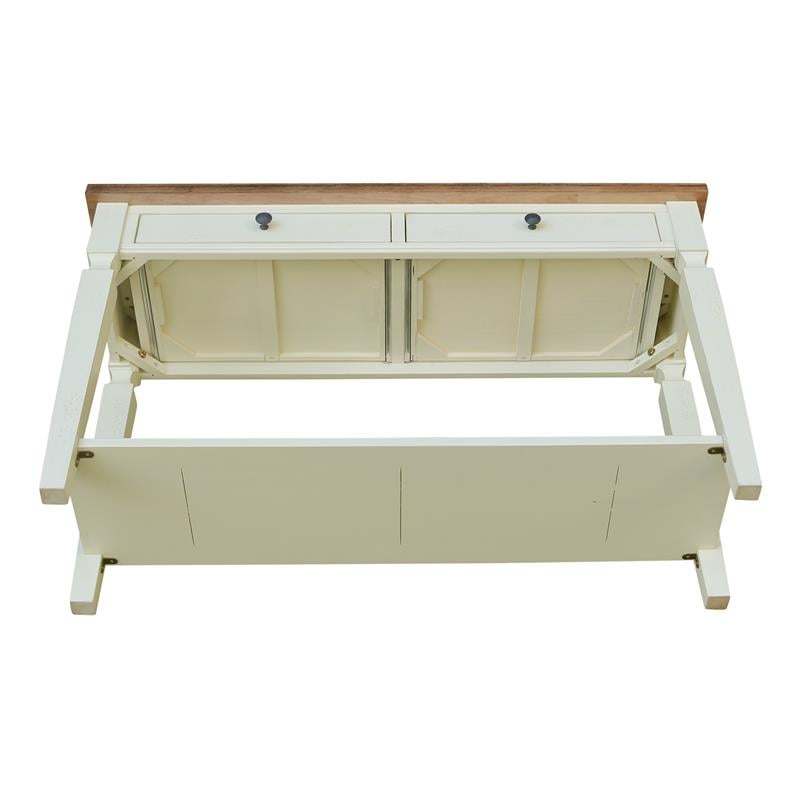 International Concepts Vista Solid Wood Console/Sofa Table