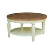 International Concepts Vista Solid Wood Round Coffee Table