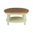 International Concepts Vista Solid Wood Round Coffee Table