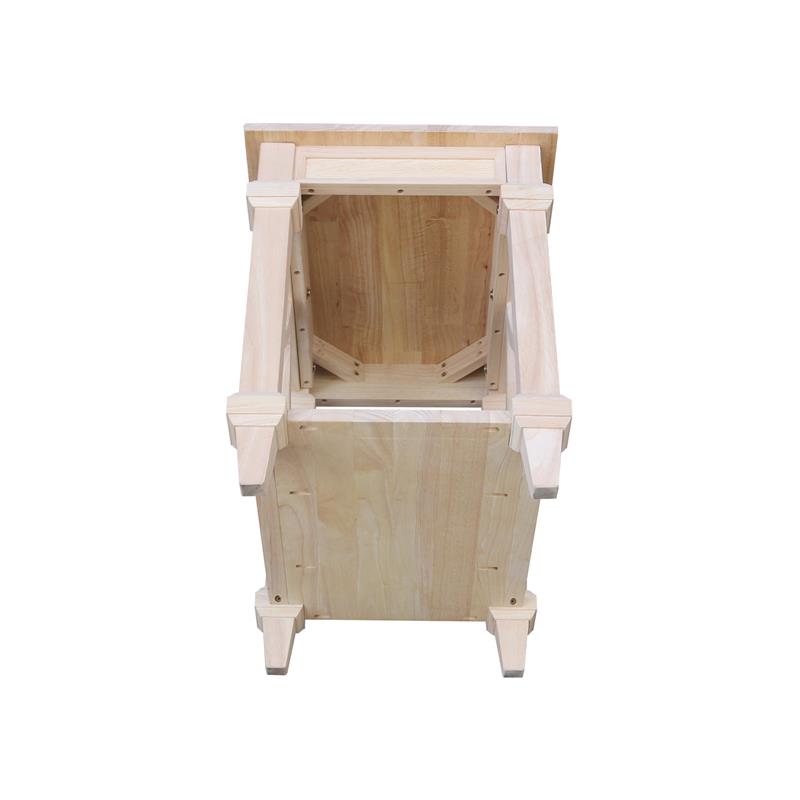 International Concepts Josephine Solid Wood End Table