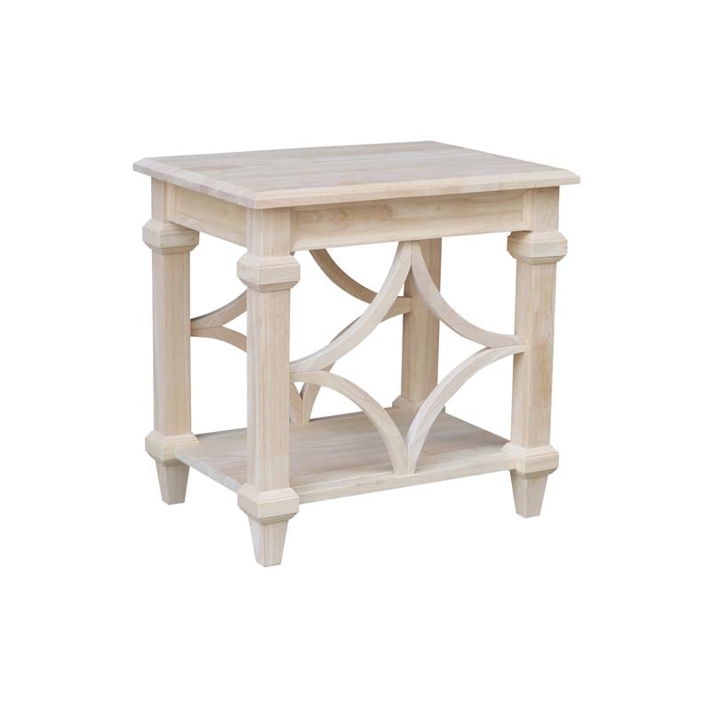 International Concepts Josephine Solid Wood End Table