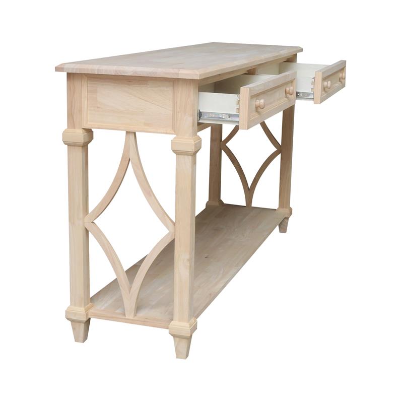 International Concepts Josephine Solid Wood Console/Sofa Table