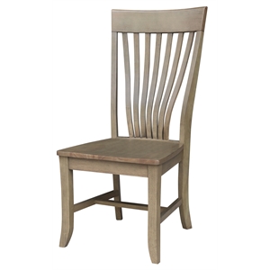 set of two solid wood amanda chairs