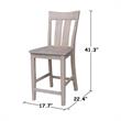 International Concepts Ava Counterheight Stool - 24