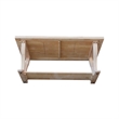 International Concepts LaCasa Solid Wood Coffee Table - Unfinished