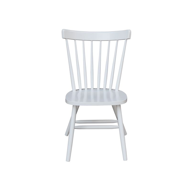 International Concepts Copenhagen Solid Wood Chair in White