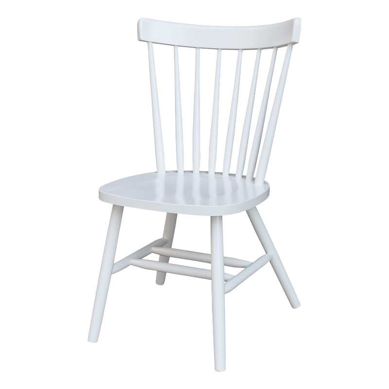 International Concepts Copenhagen Solid Wood Chair in White