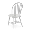International Concepts Windsor Solid Wood Arrowback Chair in White