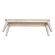 International Concepts Boulder Solid Wood Bench in Unfinished