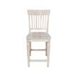 International Concepts Vista Solid Wood Counterheight Stool - 24