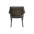 Set of Two Solid Wood Soma Ladder Back Dining Chairs in Coal