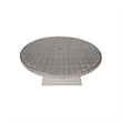 International Concepts Outdoor Aluminum Wicker Patio Dining Table - Natural