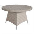 International Concepts Outdoor Aluminum Wicker Patio Dining Table - Natural