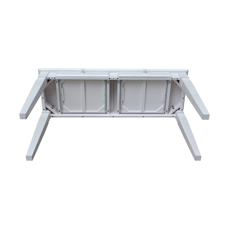 International Concepts Wood Java Console Table with 2 Drawers